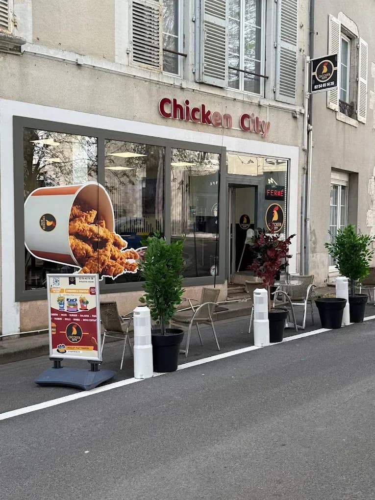 Chicken City Mer — burgers, tacos et poulet fait maison